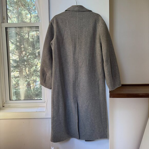 NWT Reformation Wyatt Wool Blend Double-Faced Coat in Stone Beige XS - Picture 11 of 16